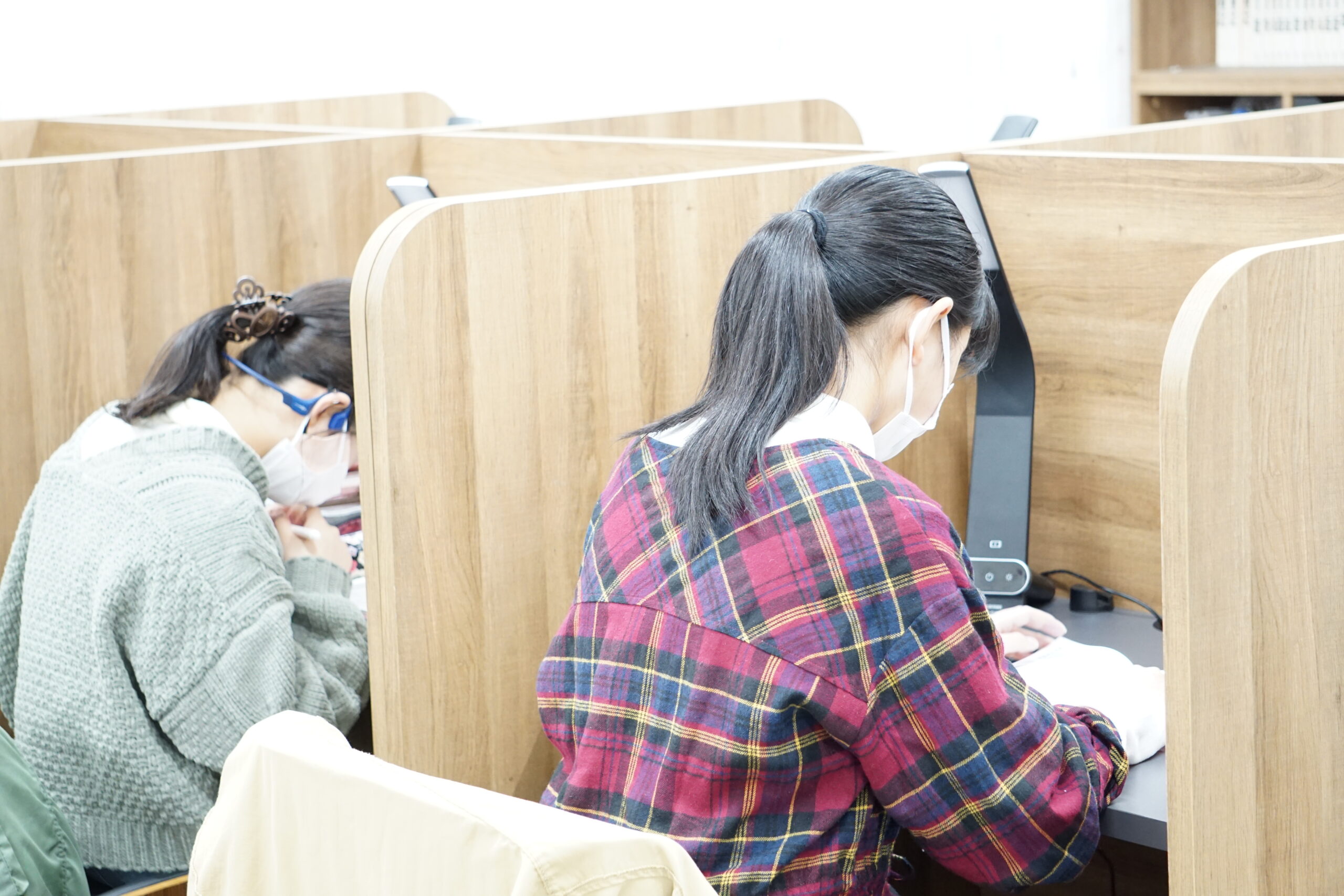 夜12時まで利用できる自習室